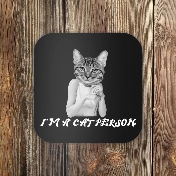 I'm A Cat Person Coaster