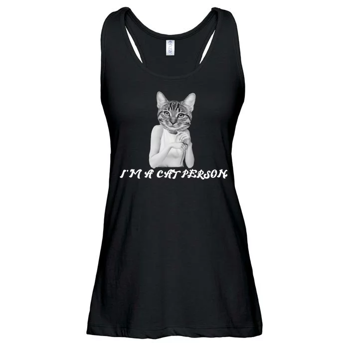 I'm A Cat Person Ladies Essential Flowy Tank