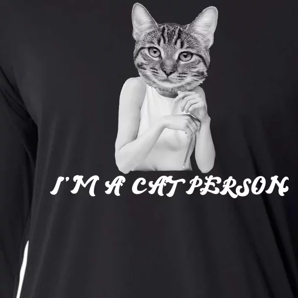 I'm A Cat Person Cooling Performance Long Sleeve Crew