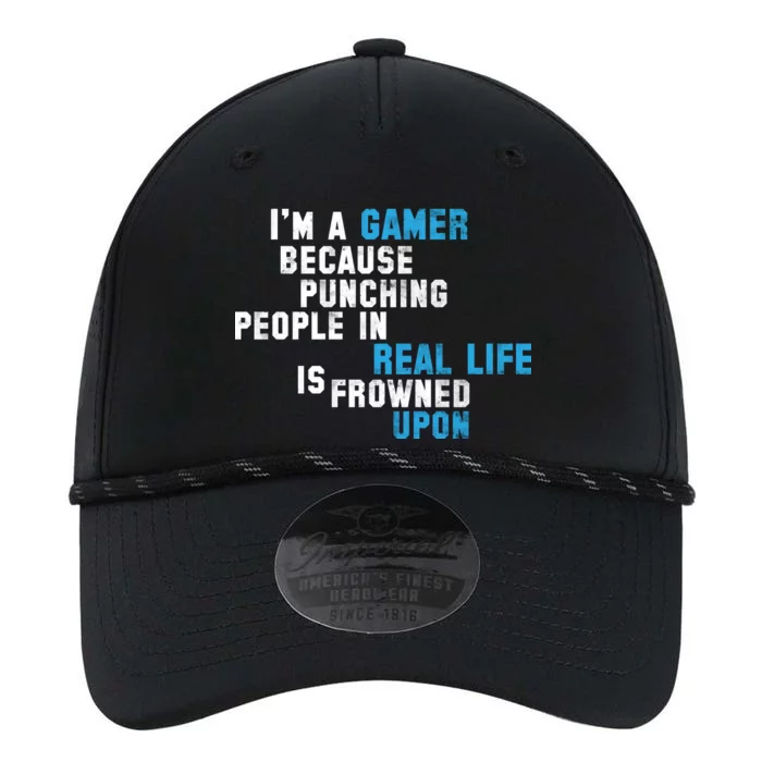 I'm A Gamer Because Punching People Performance The Dyno Cap