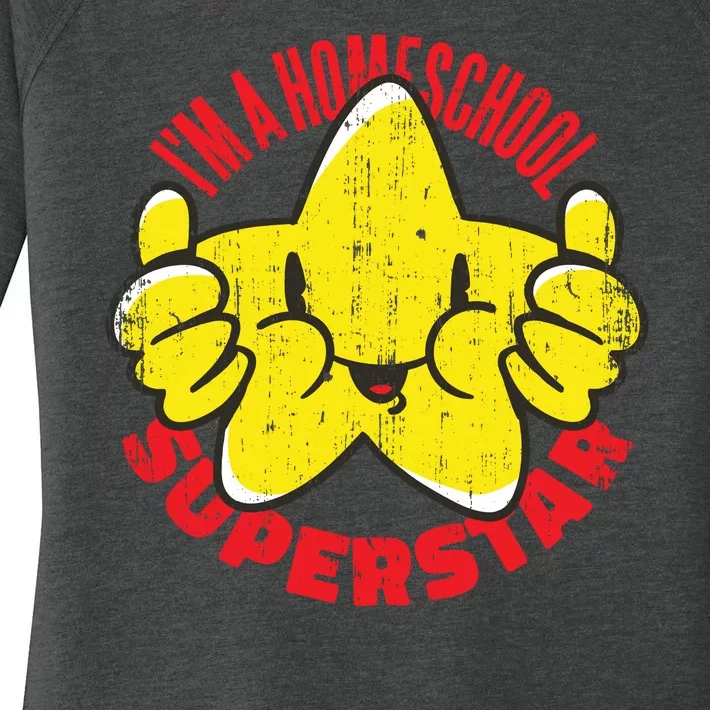 I'm A Homeschool Superstar Women's Perfect Tri Tunic Long Sleeve Shirt