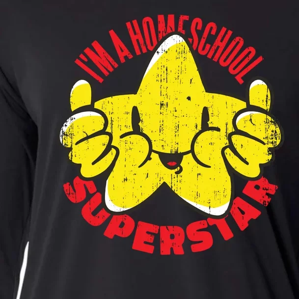 I'm A Homeschool Superstar Cooling Performance Long Sleeve Crew