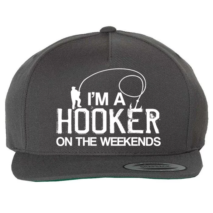 I'm A Hooker On The Weekends Wool Snapback Cap