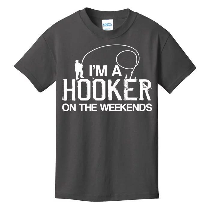 I'm A Hooker On The Weekends Kids T-Shirt