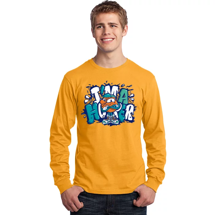 I'm A Hooper Basketball Graffiti Long Sleeve Shirt