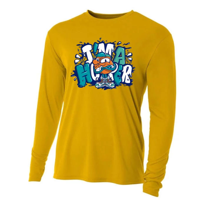 I'm A Hooper Basketball Graffiti Cooling Performance Long Sleeve Crew