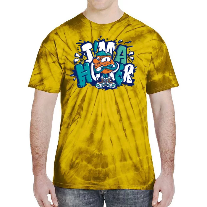 I'm A Hooper Basketball Graffiti Tie-Dye T-Shirt