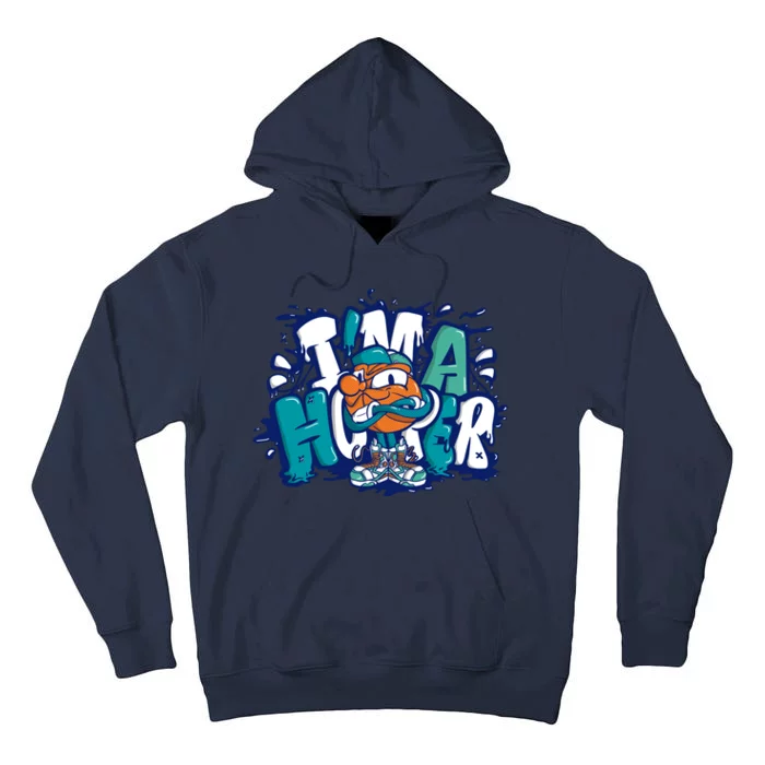 I'm A Hooper Basketball Graffiti Tall Hoodie