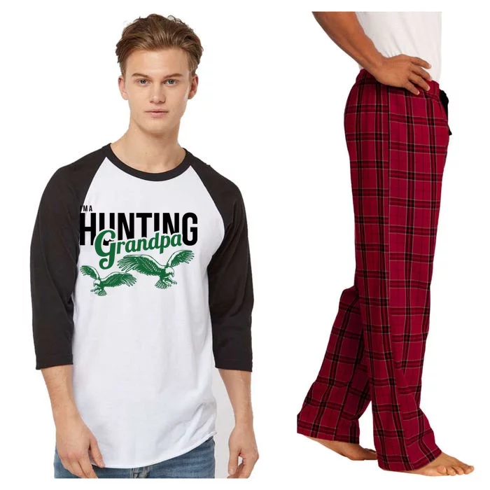 I'm a Hunting Grandpa Raglan Sleeve Pajama Set