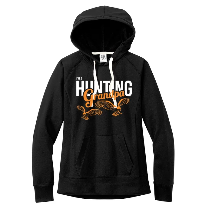 I'm a Hunting Grandpa Women's Fleece Hoodie