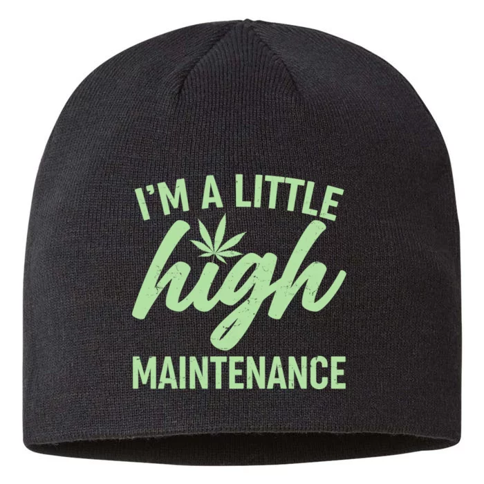 I'm A Little High Maintenance 8 1/2in Sustainable Knit Beanie