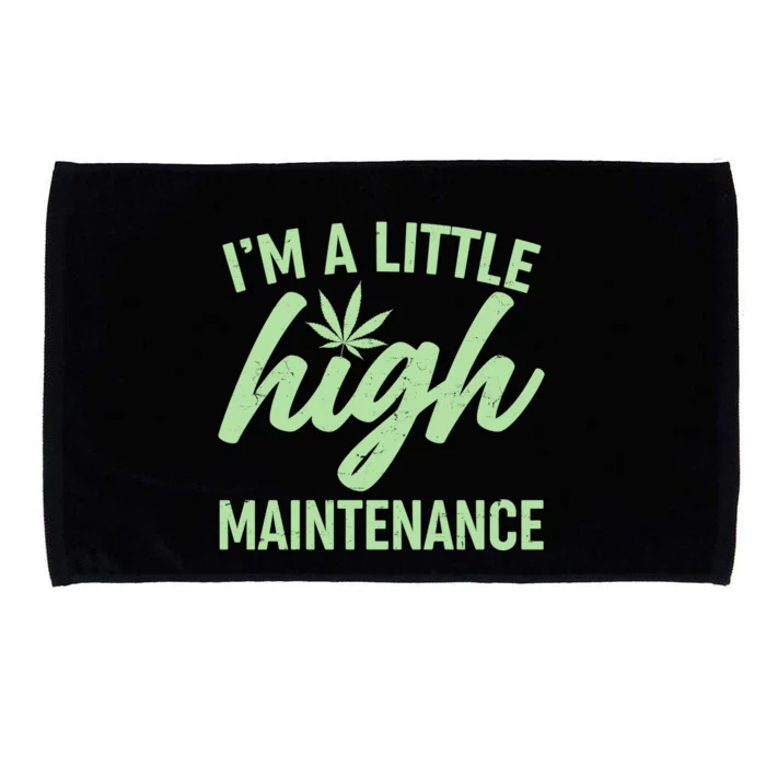 I'm A Little High Maintenance Microfiber Hand Towel