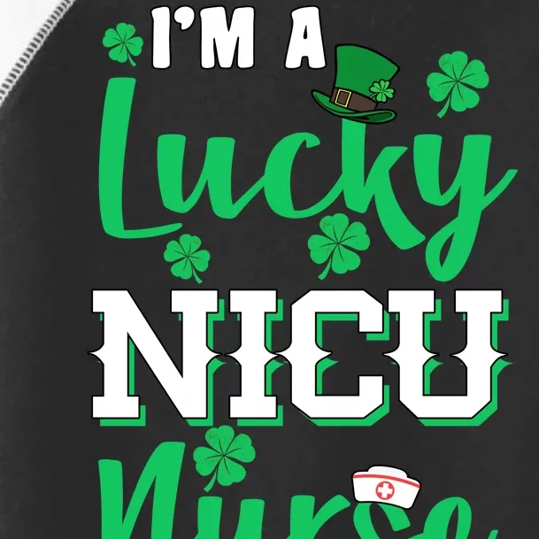 I'm A Lucky Nicu Nurse St Patrick's Day Toddler Fine Jersey T-Shirt