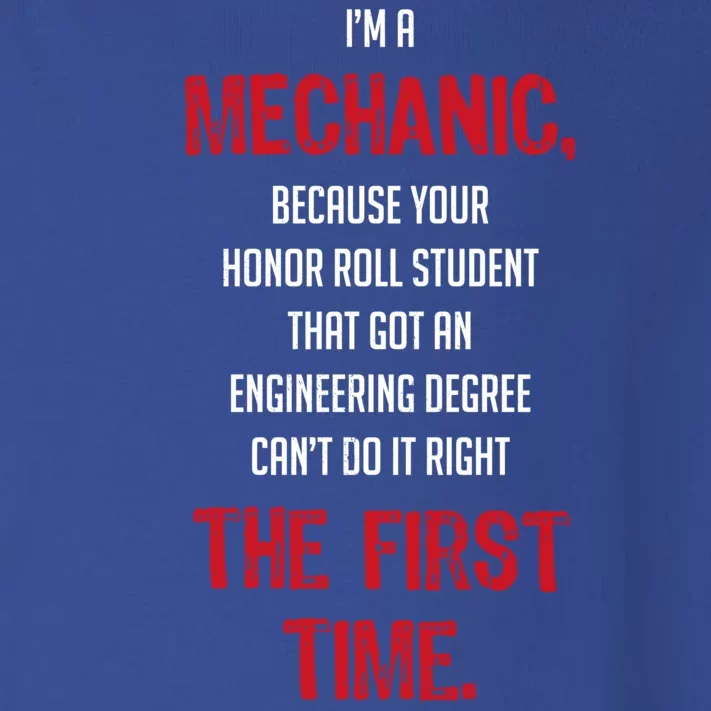 I'm A Mechanic Toddler Long Sleeve Shirt