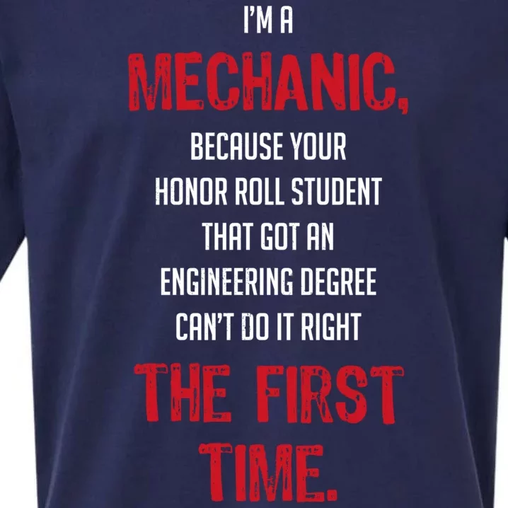 I'm A Mechanic Sueded Cloud Jersey T-Shirt