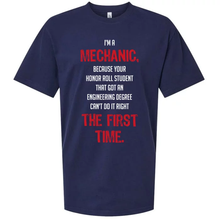 I'm A Mechanic Sueded Cloud Jersey T-Shirt