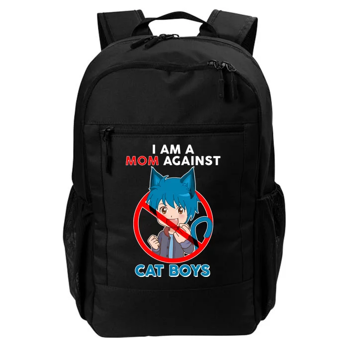 I'm A Mom Against Cat Boys Anime Cat Boys Daily Commute Backpack