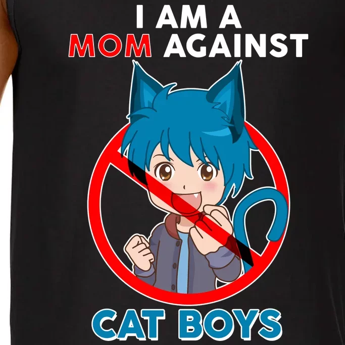 I'm A Mom Against Cat Boys Anime Cat Boys Comfort Colors® Tank Top