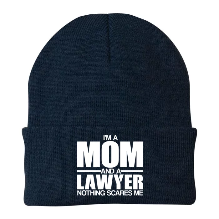 I'm A Mom And Layer Nothing Scares Me Knit Cap Winter Beanie