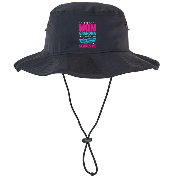 I'm A Mom Grandma And A Great Grandma Funny Legacy Cool Fit Booney Bucket Hat