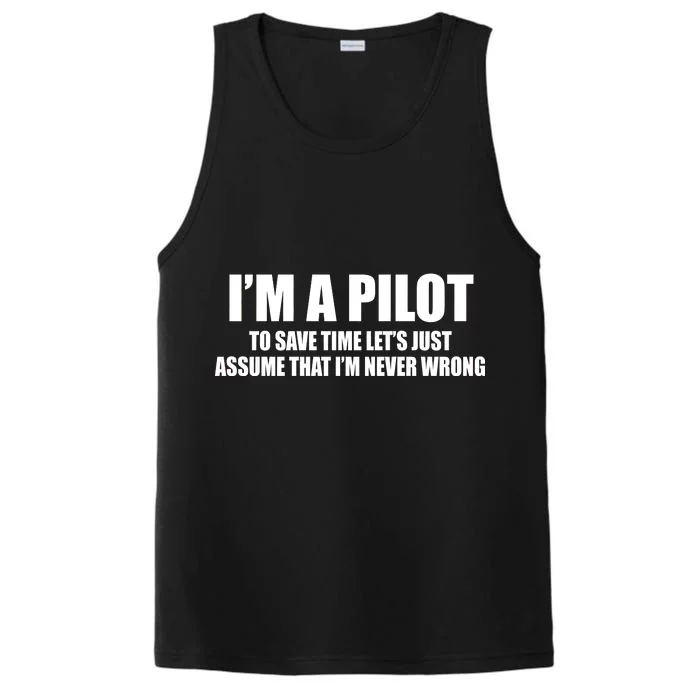 I'm A Pilot Performance Tank