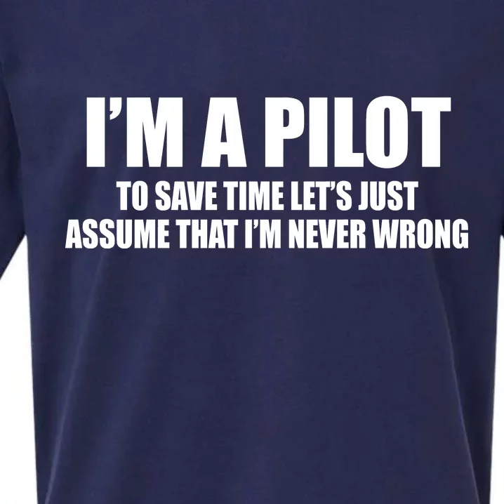 I'm A Pilot Sueded Cloud Jersey T-Shirt