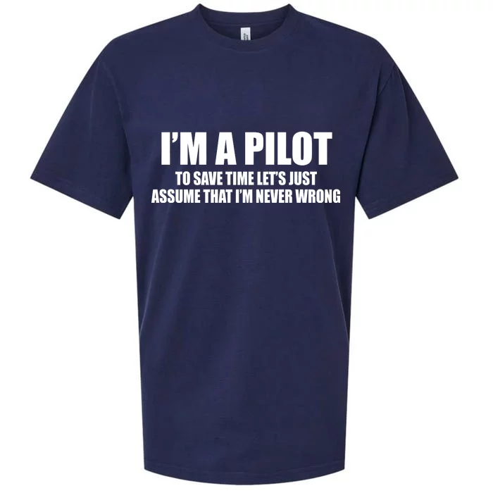 I'm A Pilot Sueded Cloud Jersey T-Shirt