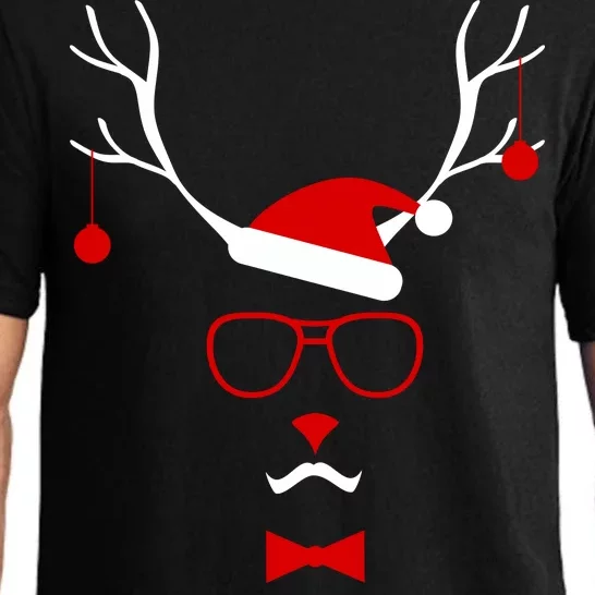 I'm A Reindeer Santa Hat Antlers Pajama Set