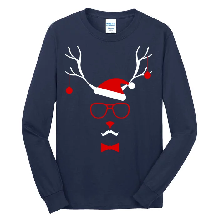 I'm A Reindeer Santa Hat Antlers Tall Long Sleeve T-Shirt