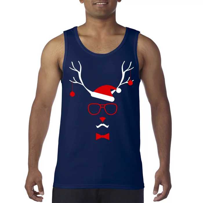 I'm A Reindeer Santa Hat Antlers Tank Top