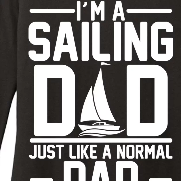 I'm A Sailing Dad Like A Normal Dad But Much Cooler Womens CVC Long Sleeve Shirt