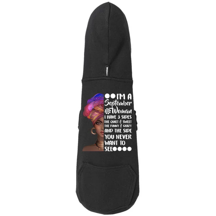 I'm a September Woman Doggie 3-End Fleece Hoodie