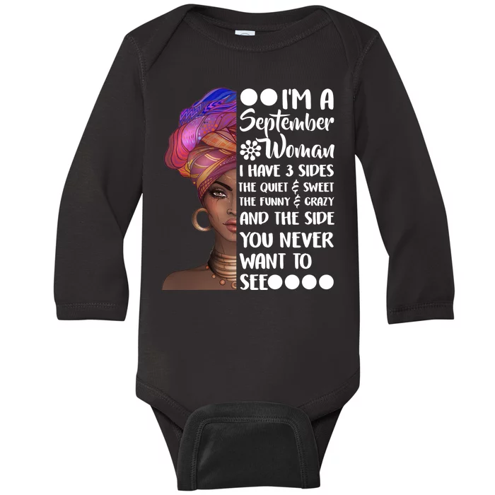 I'm a September Woman Baby Long Sleeve Bodysuit