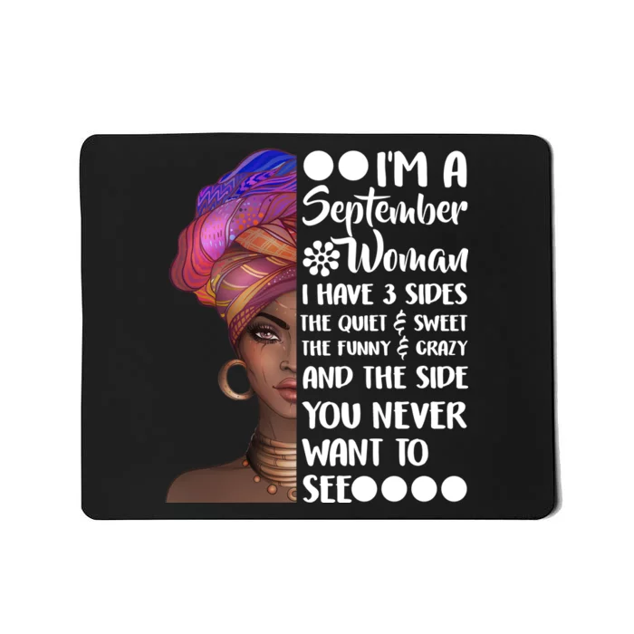 I'm a September Woman Mousepad