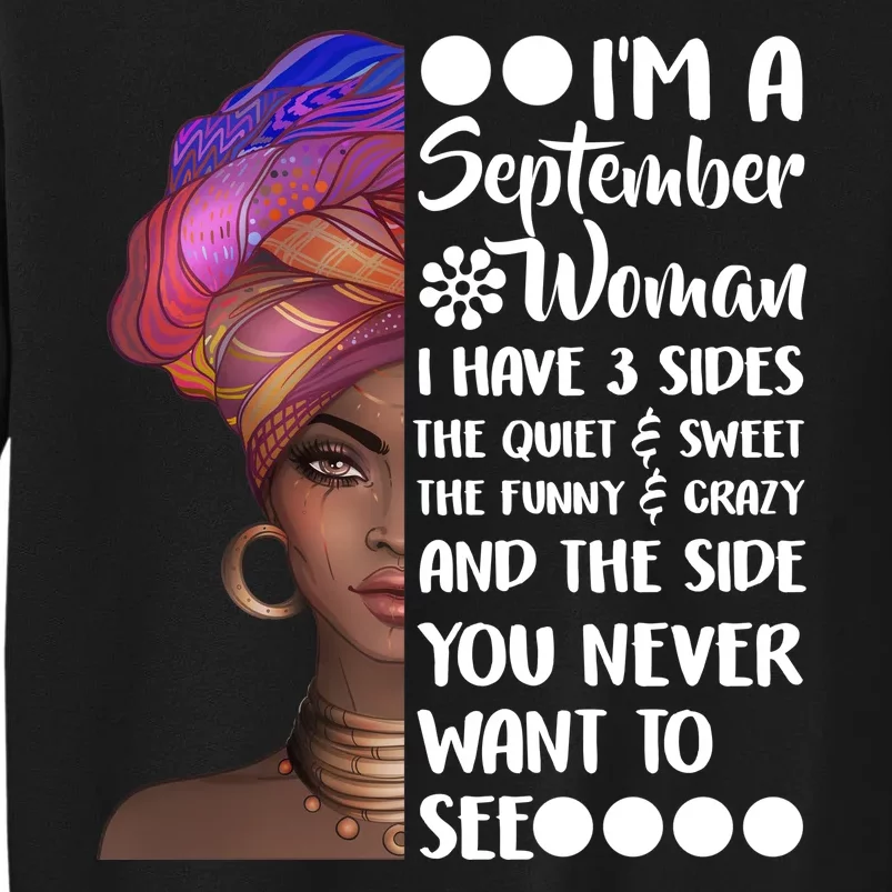 I'm a September Woman Tall Sweatshirt