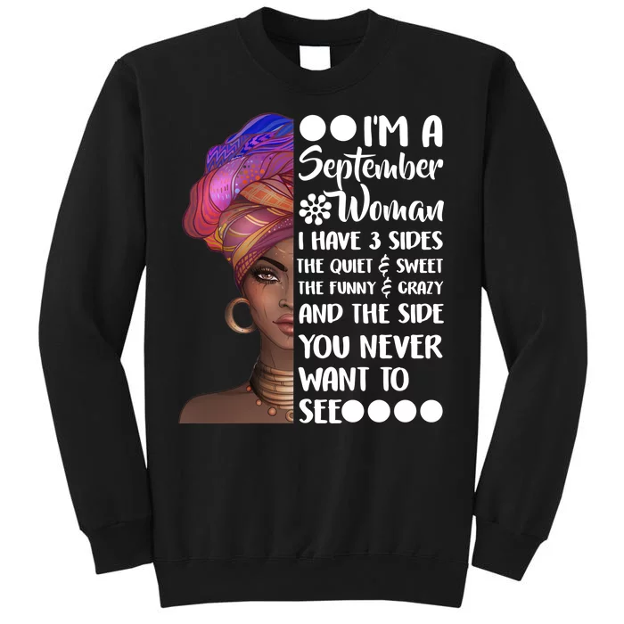 I'm a September Woman Tall Sweatshirt