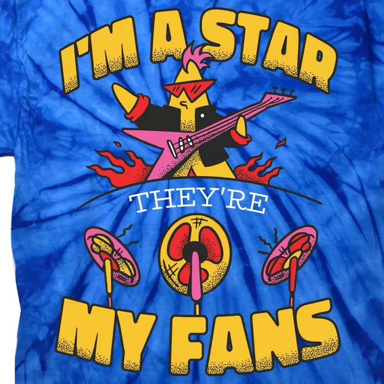 I'm A Star They're My Fans TV Show Spoof Tie-Dye T-Shirt