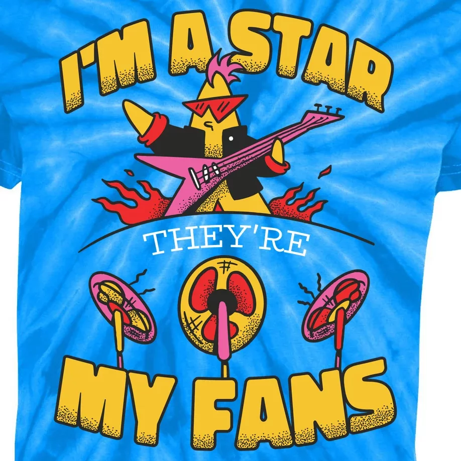 I'm A Star They're My Fans TV Show Spoof Kids Tie-Dye T-Shirt