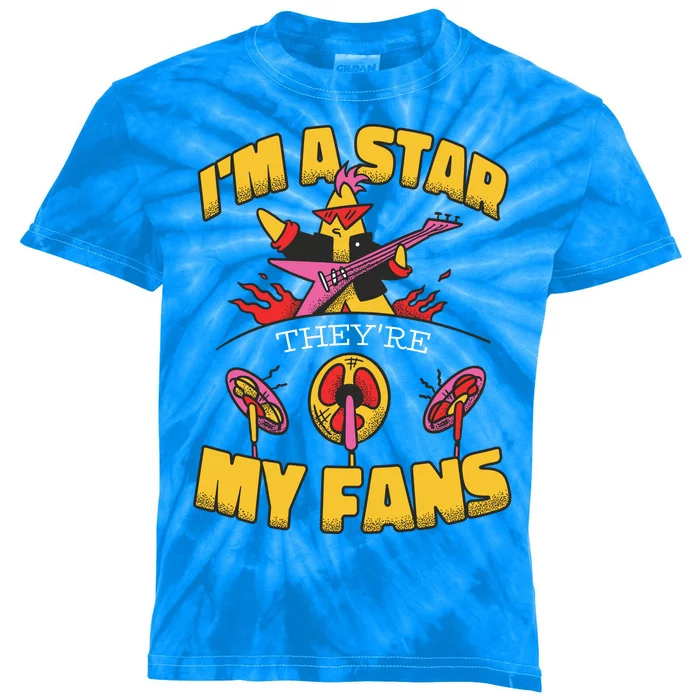 I'm A Star They're My Fans TV Show Spoof Kids Tie-Dye T-Shirt