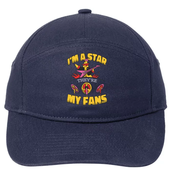 I'm A Star They're My Fans TV Show Spoof 7-Panel Snapback Hat