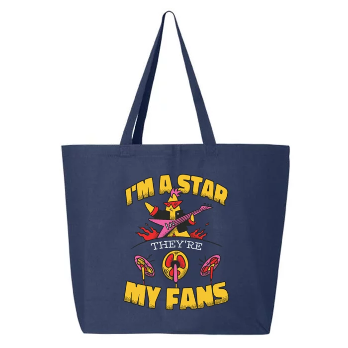 I'm A Star They're My Fans TV Show Spoof 25L Jumbo Tote