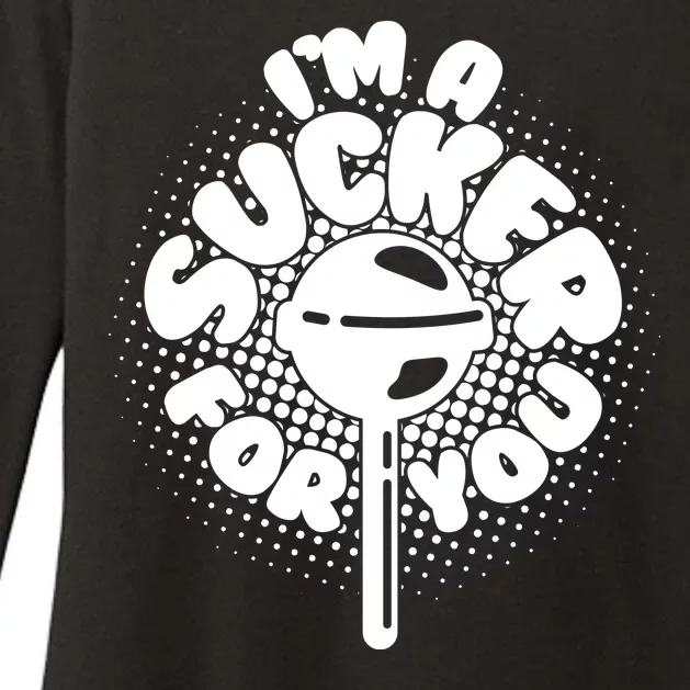 I'm A Sucker For You Womens CVC Long Sleeve Shirt