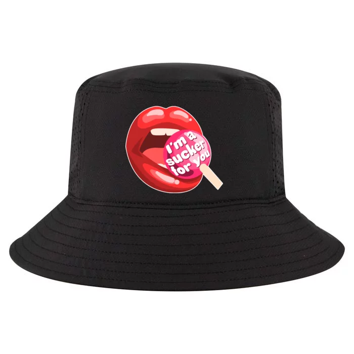 I'm A Sucker For You Funny Cool Comfort Performance Bucket Hat