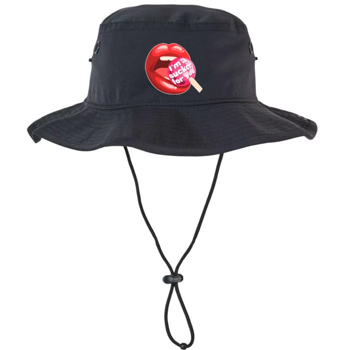 I'm A Sucker For You Funny Legacy Cool Fit Booney Bucket Hat