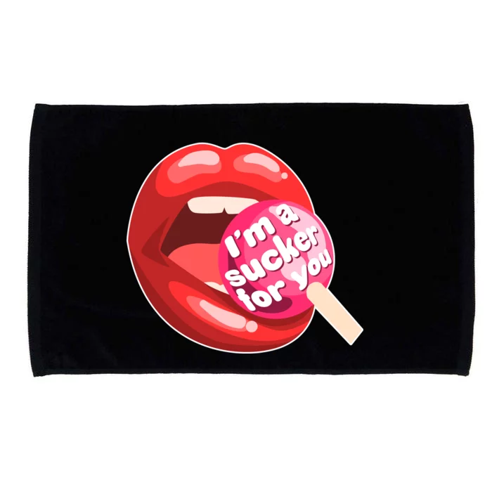 I'm A Sucker For You Funny Microfiber Hand Towel