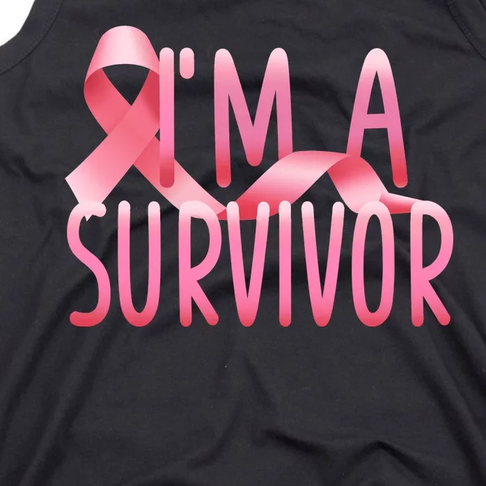 I'm a Survivor Breast Cancer Awareness Tank Top