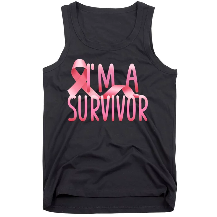 I'm a Survivor Breast Cancer Awareness Tank Top