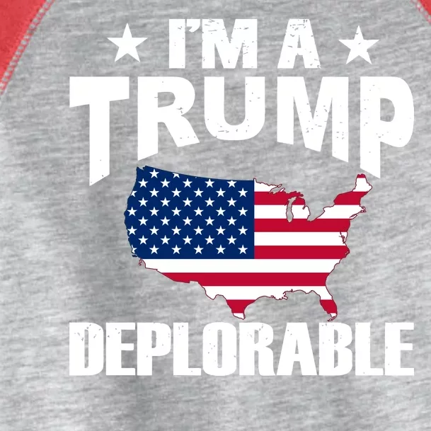 I'm A Trump Deplorable Toddler Fine Jersey T-Shirt