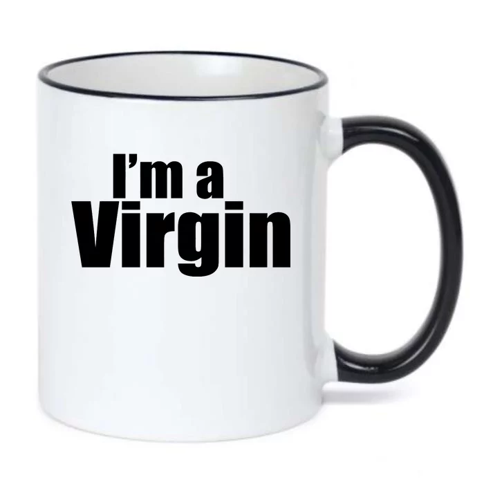 I'm A Virgin Black Color Changing Mug