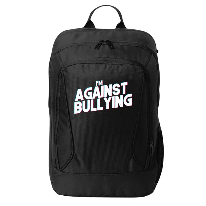 I'm Against Bullying Spirit Day City Backpack